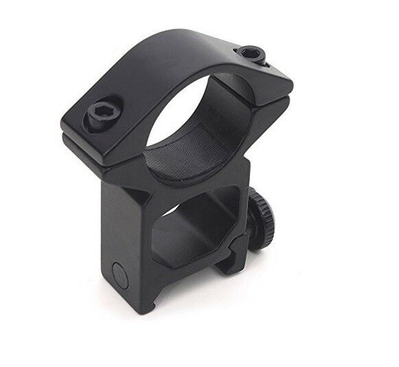 High Profile Semi-Quick Release Nut Scope Ring 25.4mm for 20mm Weaver Base - Image 2