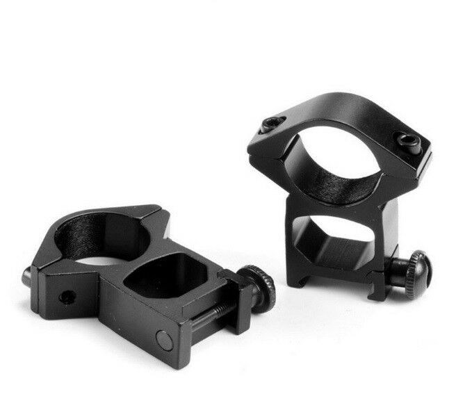 High Profile Semi-Quick Release Nut Scope Ring 25.4mm for 20mm Weaver Base